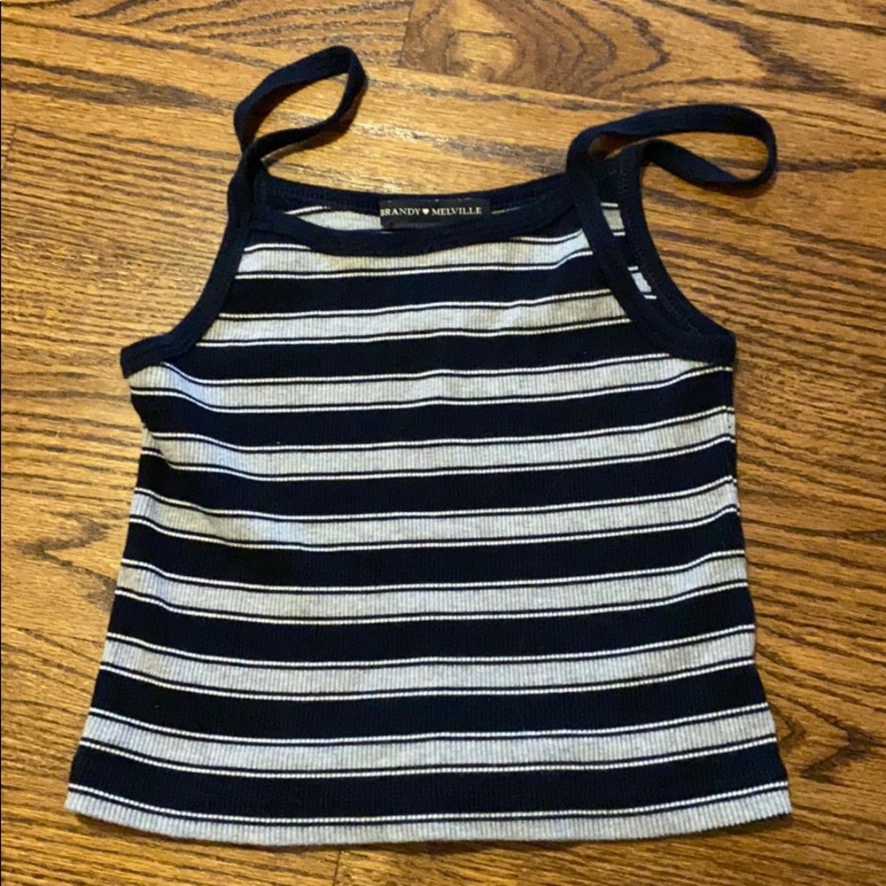 Striped brandy Melville tank